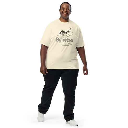 Be Wise Christian Bible Verse T-Shirt